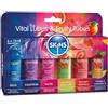 SKINS Set gel lubrificante per sesso - Confezione da 6, base d'acqua e silicone