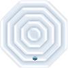 N NETSPA - SP-N1407528 - Coperchio Gonfiabile per Spa Ottagonale - Copertura per mantenere il calore della Spa - Compatibile solo con le Spas Netspa Silver E Cayman. - 160 x 160 x 10cm