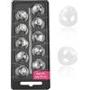 Unikeen Set di 10 cupole per Oticon Minifit apparecchi acustici, 8 mm
