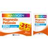 Massigen Magnesio e Potassio Zero Zuccheri Integratore con Vitamine 30 Bustine