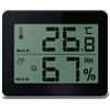 techno line WS 9450 Stazione Meteo, Nero