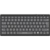 Vultech Tastiera Vultech KEY-601WBT Slim Meccanico 80 tasti QWERTY Wireless/Bluetooth Nero [KEY-601WBT]