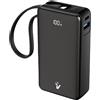 Vultech Batteria portatile Vultech VPB-LP10 Powerbank LCD 10000mAh Usb Tipo C PD 35W Nero [VPB-LP10BK]