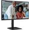 Aoc Monitor led 24.5'' Aoc Q27E4U Quad HD 2560x1440p/4ms/Classe D/Nero [Q27E4U]