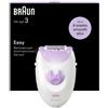 Braun Silk-épil 3 3-000 20 pinzette Viola, Bianco