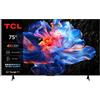 TCL Serie Smart TV 4K Ultra HD 75 75P69K, Dolby Audio, HDR10+, Google TV
