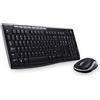 Logitech MK270 Combo Tastiera e Mouse Wireless per Windows, Layout Ebraico QWERTY - Nero