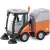 MOTOR & CO. Veicolo city cleaner in scala 1:16 con movimento a frizione, spazzole rotanti, luci e suoni reali - motor&co