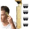 Naqqios Trimmer per capelli - Trimmer per capelli | Trimmer per capelli professionale per uomo, Trimmer per capelli senza fili a zero divario, macchina per taglio di capelli impermeabile, trimmer per barba e