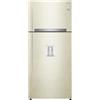 LG GTF744SEPED Frigorifero Doppia Porta, Classe E, 509l, Wi-fi, Door Cooling, Gestione Umidità, Dispenser Acqua, Cassetto 0 Gradi, Fabbricatore Del Ghiaccio, Compressore Smart Inverter Sabbia
