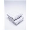 KISENE' Set 2 Strofinacci Disegnoterry Check GRIGIO / . - GRIGIO
