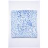 KISENE' Copriletto Disegno Fondale BLU / Matrimoniale - BLU