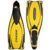 Cressi Reaction Pro Fins Pinne per Immersione, Apnea e Snorkeling, Multicolore (Giallo/Argento), 40/41