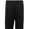 adidas Unisex - Bambini Pantaloncini, Black/White, 152