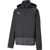 Puma Teamgoal 23 Training Rain Jr, Giacca Bambino, Nero (Puma Black/Asphalt), 140