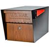 Mail Boss 7510 7510-Cassetta Postale di Sicurezza, Nero con Rivestimento in Polvere Grana del Legno