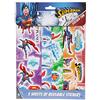 Joy Toy, 301040, 5 Fogli di Adesivi riutilizzabili, Tema Superman