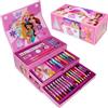 Disney Princess Valigetta Colori per Bambini con Matite Colorate, Pastelli & Arte Accessori (Rosa Principesse)