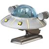Hot Wheels Hot-Wheels GJR47 - Modello DieCast Navicella Spaziale di Rick E Morty Original Premium, Scala 1:64 5 cm