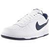 NIKE Big Low, Sneaker Uomo, White/Gym Red, 42.5 EU