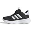 adidas X_PLR Hook And Loop Shoes Kids, Scarpe da Corsa Unisex-Adulto, Core Black/Cloud White, 32 EU