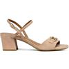 Geox D New Eraklia 50, Sandali con Tacco Donna, Beige, 36 EU