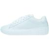 Tommy Jeans Sneakers con Suola Preformata Donna Scarpe, Bianco (White), 41