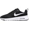 NIKE Air Max NUAXIS, Sneaker Donna, Black/White-Black-White, 44.5 EU
