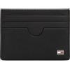 Tommy Hilfiger Uomo Porta Carte Flag con Logo, Nero (Black), Taglia Unica