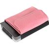 Jaimie Jacobs 'Nano Boy Pocket' Mini Portafoglio uomo con Portamonete, Porta Carte di Credito dal design minimalista, Mini Wallet, Porta tessere slim tascabile (Pelle Martellata Rosa)