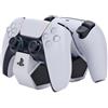 PowerA Twin Charging Station for 2 x DualSense Wireless Controllers, Double Charger for Sony PlayStation 5 Gamepads (Grey/Black)
