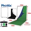 PHOTTIX collapsible backdrop Kit sfondi Q-Drop 4 in 1
