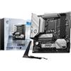 MSI B760M PROJECT ZERO Scheda Madre (connettori sul retro), Micro-ATX - Supporta