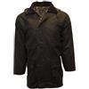 Walker and Hawkes Blackstone - Giacca da uomo imbottita in tela impermeabile con fodera in morbido cotone, imbottitura imbottita, Marrone, Medium