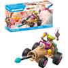 PLAYMOBIL Speedy Ice Cream Cone Set da gioco con statuine, Gelato sfrecciante