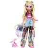 Monster High - Lagoona Blue, bambola con t-shirt in mesh e pantaloni cargo, pesciolina Neptuna e accessori come zaino, spuntino e taccuino inclusi, giocattolo per bambini, 4+ anni, HXH75