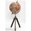 Mappamondo vintage 8" decorativo stile antico treppiede supporto regalo inseg...