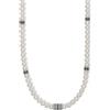Mabina Gioielli - Collana Uomo - Collana in argento con perle coltivate - 553581