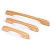 KOVNISE Armario Tira Legno Solido Tira Colore Criginale Stile Semplice per Armadio Cassetto Porta Cassetto Armadio Maniglia (2, Legno, 96mm)