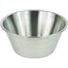 Gobel - Ciotola per Pasticceria Fondo Piatto in Acciaio Inossidabile 24 cm - Ciotola Professionale per Mescolare - Grande Capacità per Cucina e Pasticceria - Compatibile con Lavastoviglie