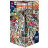 Heye- Puzzle Stazione Ferroviaria, 2000 Pezzi, Multicolore, 29730