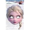 Rubie's Rubies Maschera di Cartone Elsa, Multicolore, M300788