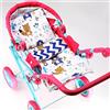 PinkZebra Set di 3 pezzi di biancheria da letto per bambole, coperta + cuscino + materasso, fino a 43 cm, per carrozzina di bambola, per letto di bambola, Animali