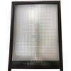 Luxtig Ricambi per lucernari - Cupola/Vetro e telaio retinato/Vetro e telaio temperato - Luxtig cm 45x60 (Ricambio Telaio e vetro retinato - Testa di Moro)