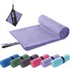 Linlook Asciugamano in microfibra, grande, 180 x 80 cm, compatto, ad asciugatura rapida, per sport, viaggi, yoga, campeggio, spiaggia, palestra, (viola, 180 x 80 cm)
