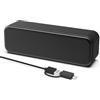 YsyYey Enceinte PC USB per monitor di computer, soundbar con audio stereo HD e bassi potenziati, portatile Plug and Play per computer desktop, laptop e Mac