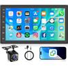Rimoody Android Autoradio 2 Din 7 Pollici IPS Touchscreen Autoradio con iOS/Android Mirror Link Bluetooth 4.0 GPS WiFi FM/RDS/OBD2/DAB+/DVR/USB Comandi al Volante Telecamera Posteriore