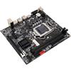 Tosuny Scheda Madre da Gaming B75 LGA 1155 Micro-ATX Che Supporta Xeon di Seconda e Terza Generazione I3, I5, I7 - DDR3 Dual Channel Fino a 16 GB, M.2 NVMe, HDMI, VGA, PCB a 8 Strati