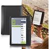 Qiilu Lettore di E-Book da 7 Pollici Lettore di E-Book LCD TFT Portatile da 16:9 con Schermo Colorato/Pulsante Flip-Book Indipendente/Custodia in Pelle 4G/8G/16G 0,672916666666667