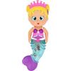 BLOOPIES Shimmer Mermaids Ellen sirena giocattolo d'acqua con coda scintillante piena di ciondoli che spruzza acqua Bambini dai 18 mesi in su